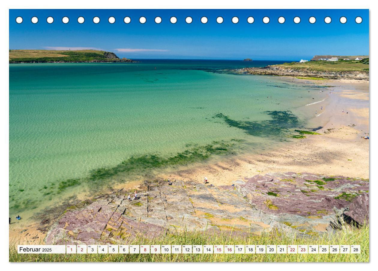 Bild: 9783383767524 | Vereinigtes Königreich - Cornwall (Tischkalender 2025 DIN A5 quer),...