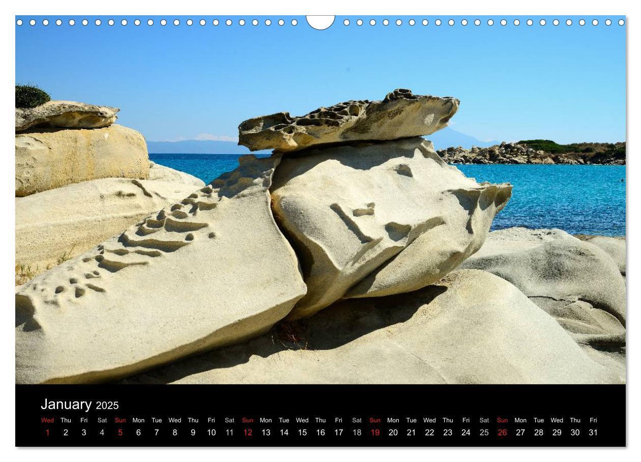 Bild: 9781325991297 | Chalkidiki: Kassandra, Sithonia, Athos (Wall Calendar 2025 DIN A3...