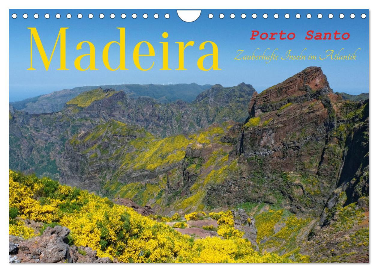 Cover: 9783383991080 | Madeira und Porto Santo (Wandkalender 2025 DIN A4 quer), CALVENDO...