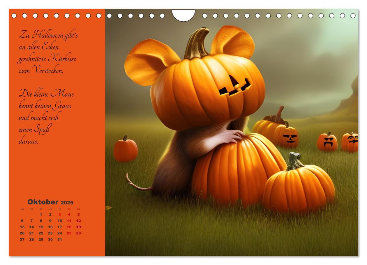 Bild: 9783383911088 | Der Maus Kalender (Wandkalender 2025 DIN A4 quer), CALVENDO...