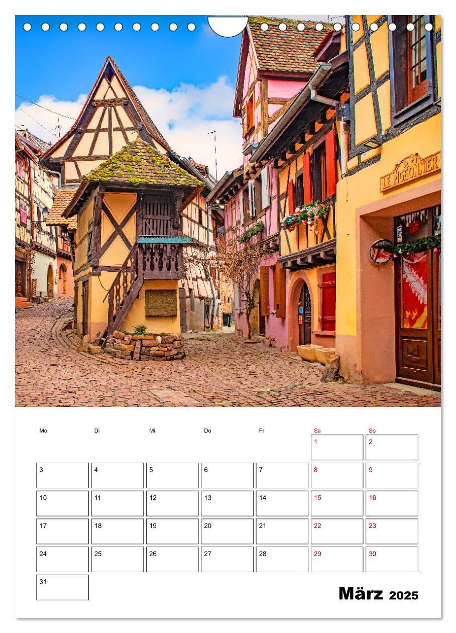 Bild: 9783435857289 | Elsass - Impressionen (Wandkalender 2025 DIN A4 hoch), CALVENDO...