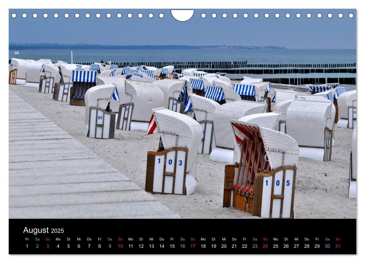 Bild: 9783435708550 | Warnemünde - Maritime Landschaften (Wandkalender 2025 DIN A4 quer),...