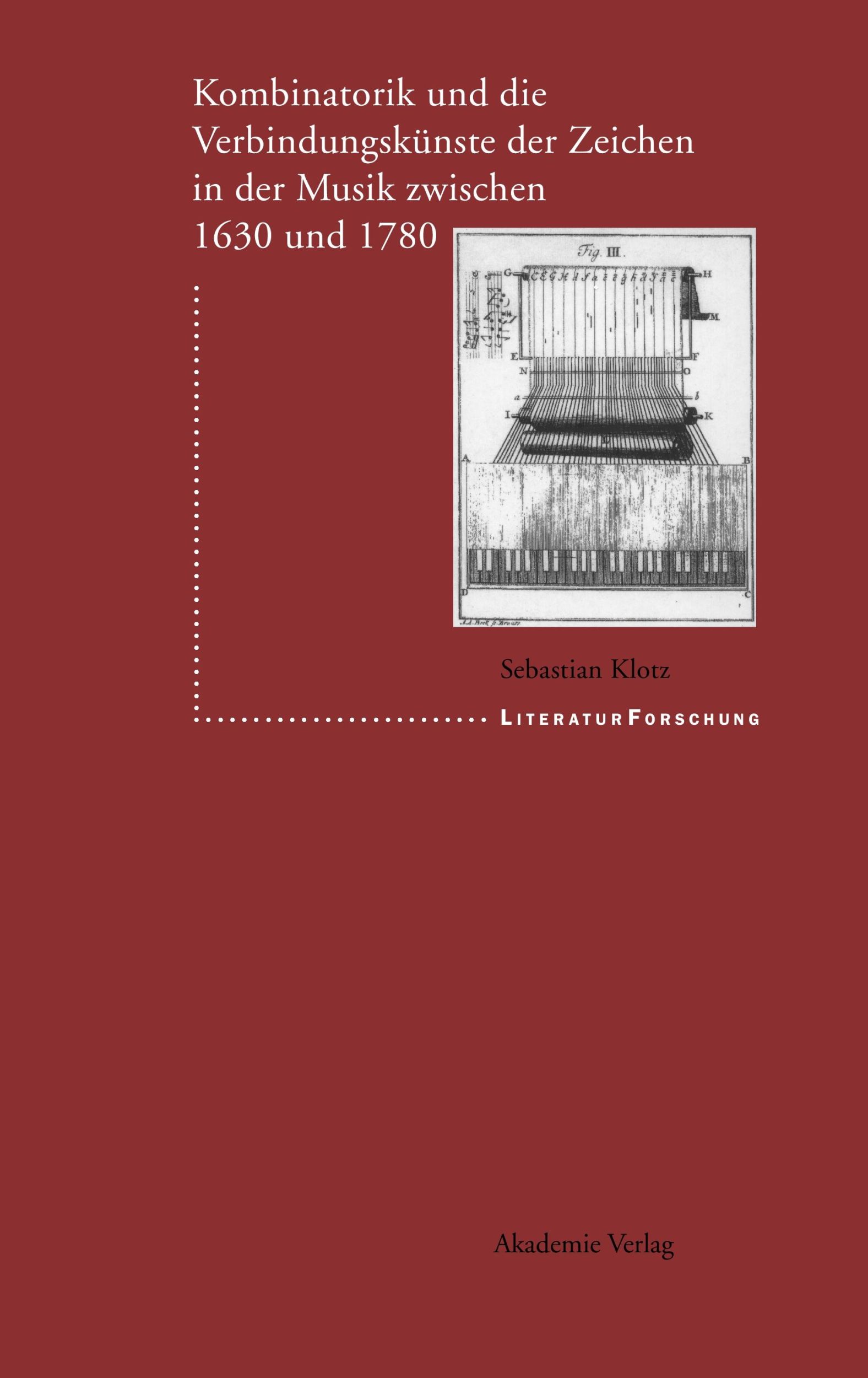 Cover: 9783050037653 | Kombinatorik und die Verbindungskünste der Zeichen in der Musik...