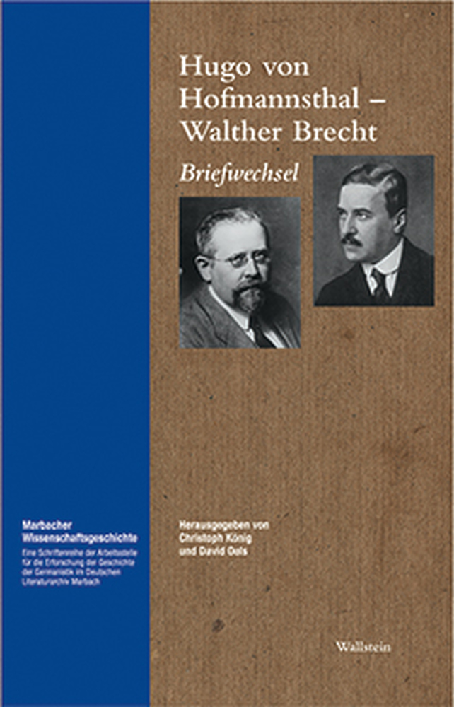 Cover: 9783892449768 | Briefwechsel | Briefwechsel | Walther Brecht (u. a.) | Buch | 222 S.