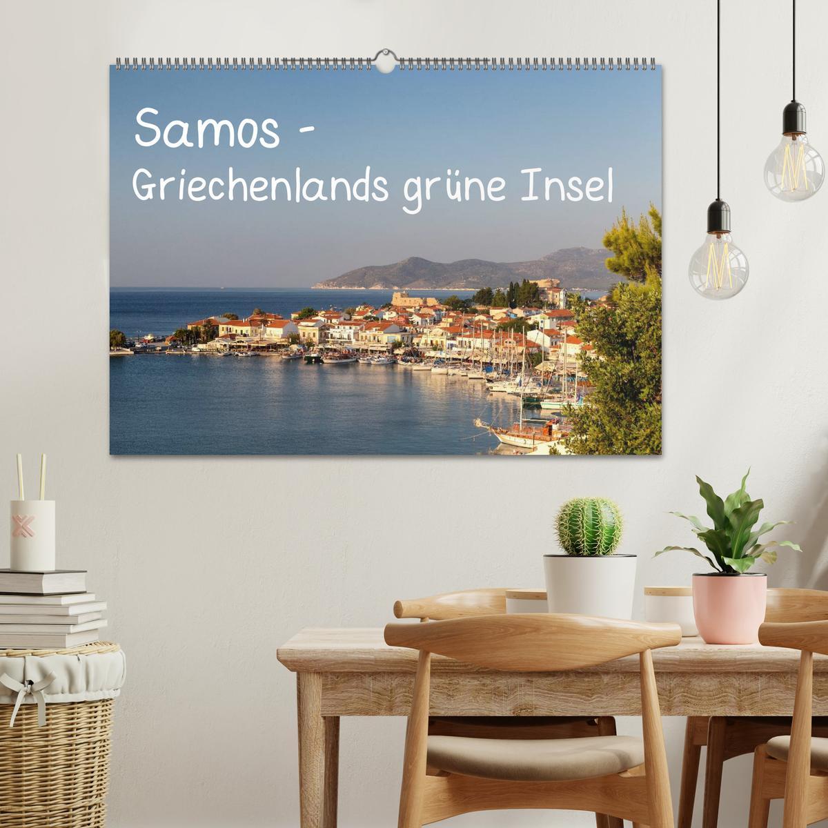 Bild: 9783435665204 | Samos - Griechenlands grüne Insel (Wandkalender 2025 DIN A2 quer),...