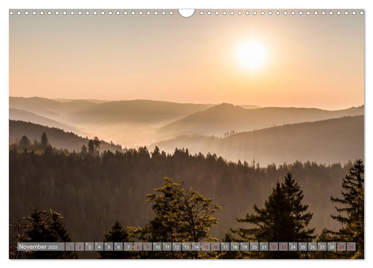 Bild: 9783435076758 | Ein Jahr im Schwarzwald (Wandkalender 2025 DIN A3 quer), CALVENDO...