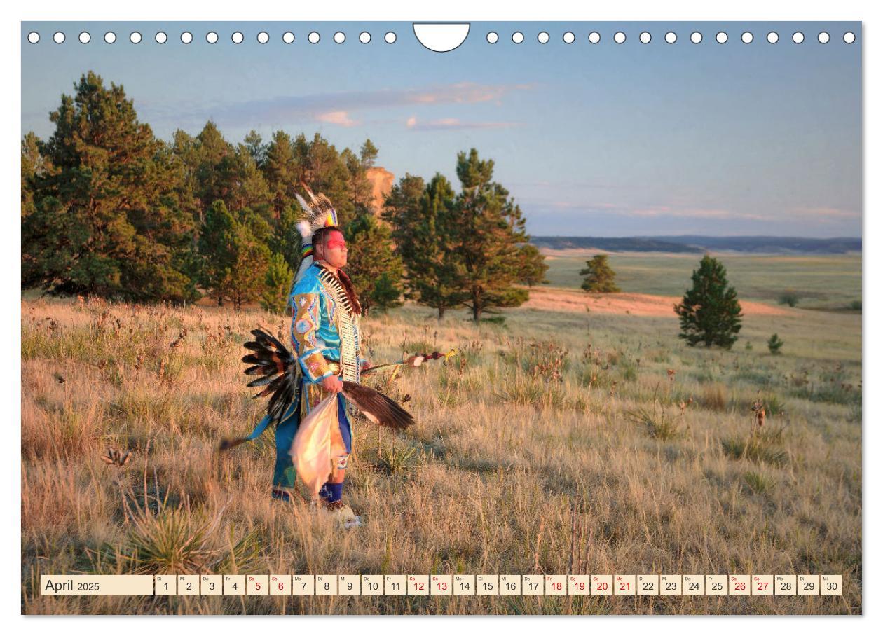 Bild: 9783457164105 | Sioux Im Lande von Sitting Bull (Wandkalender 2025 DIN A4 quer),...