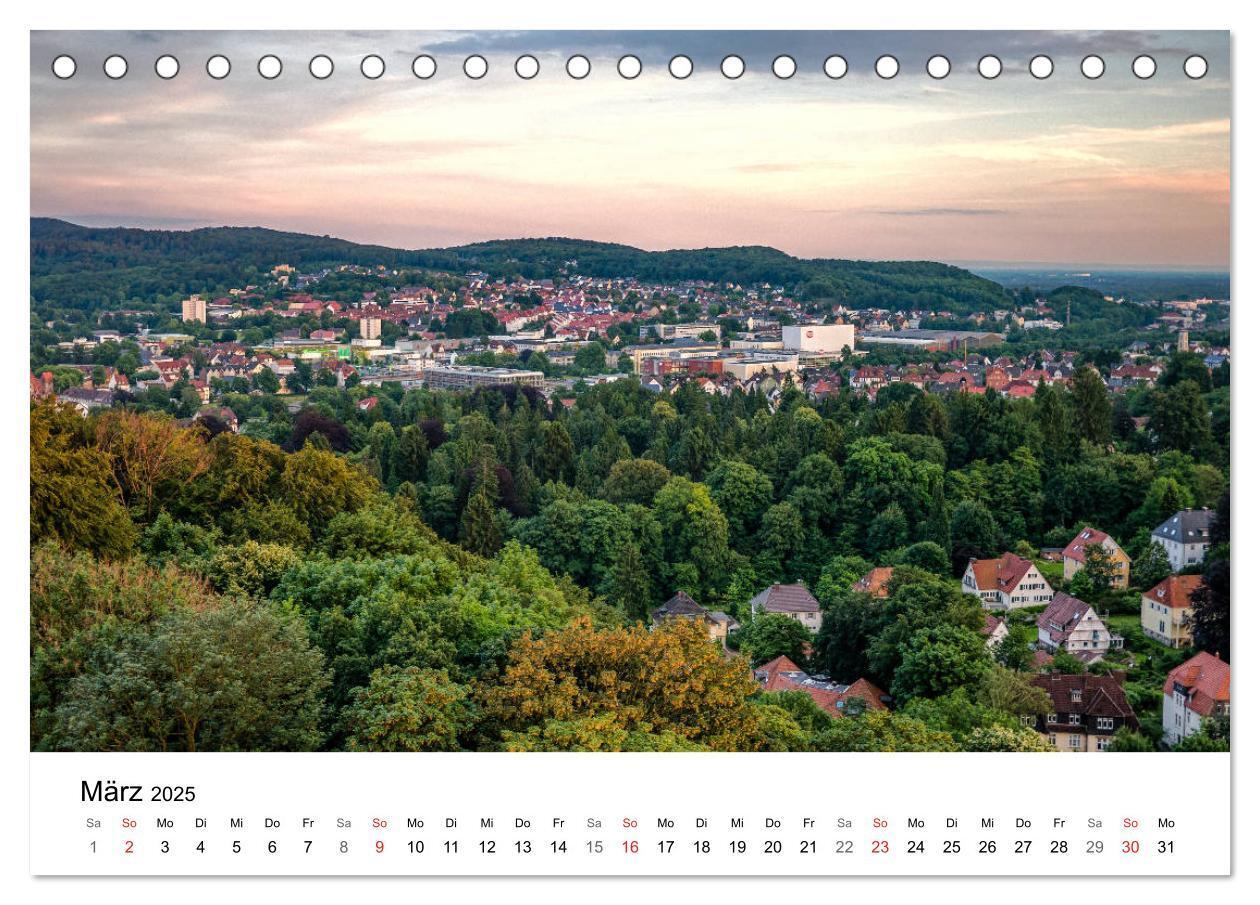 Bild: 9783435450442 | BIELEFELD aus der Vogelperspektive (Tischkalender 2025 DIN A5...