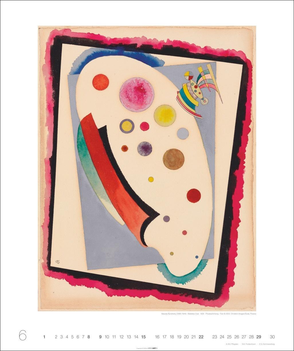 Bild: 9783839901007 | Wassily Kandinsky Edition Kalender 2025 | Kalender | Spiralbindung