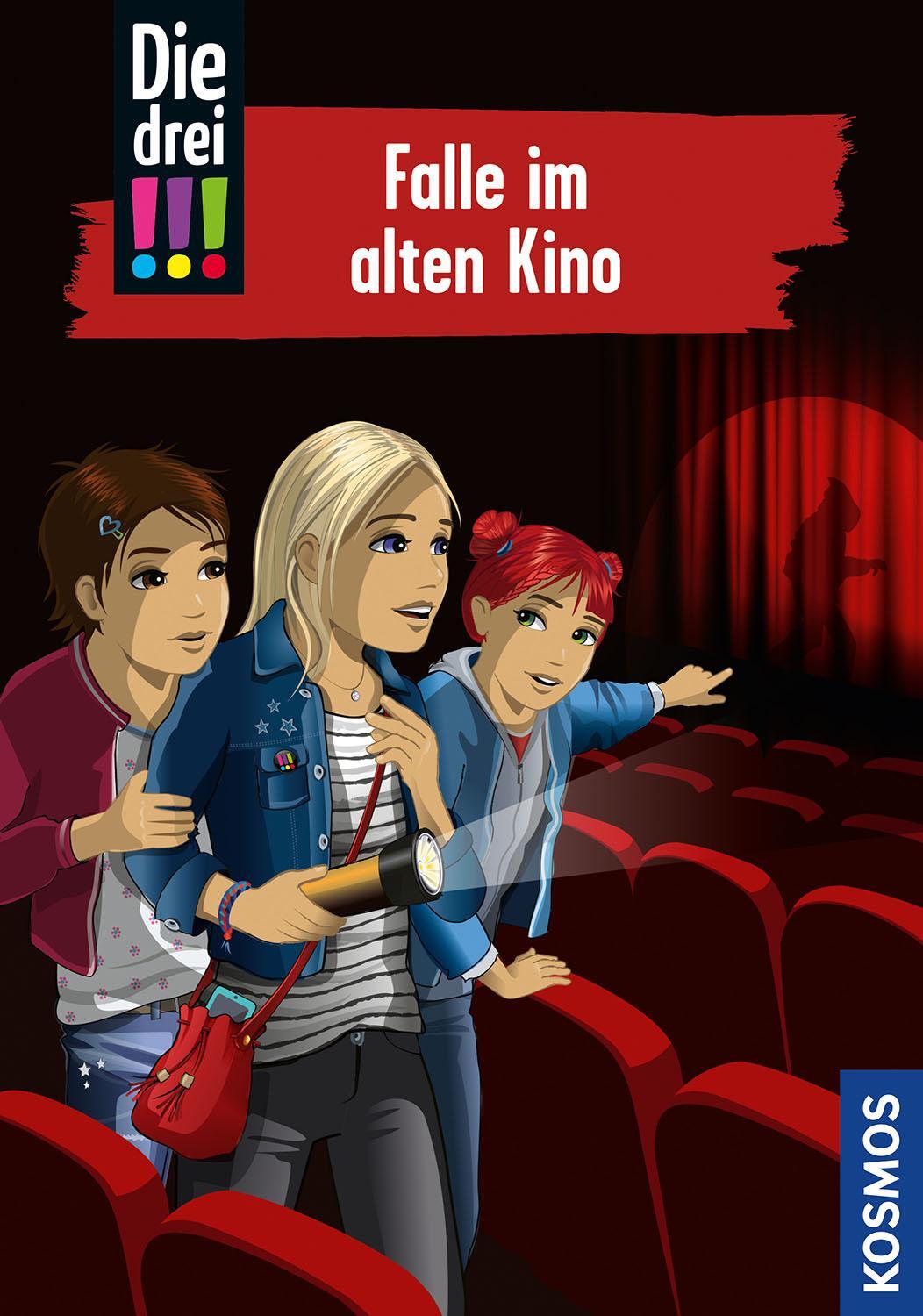 Cover: 9783440173541 | Die drei !!!, 95, Falle im alten Kino | Maja von Vogel | Buch | 2022