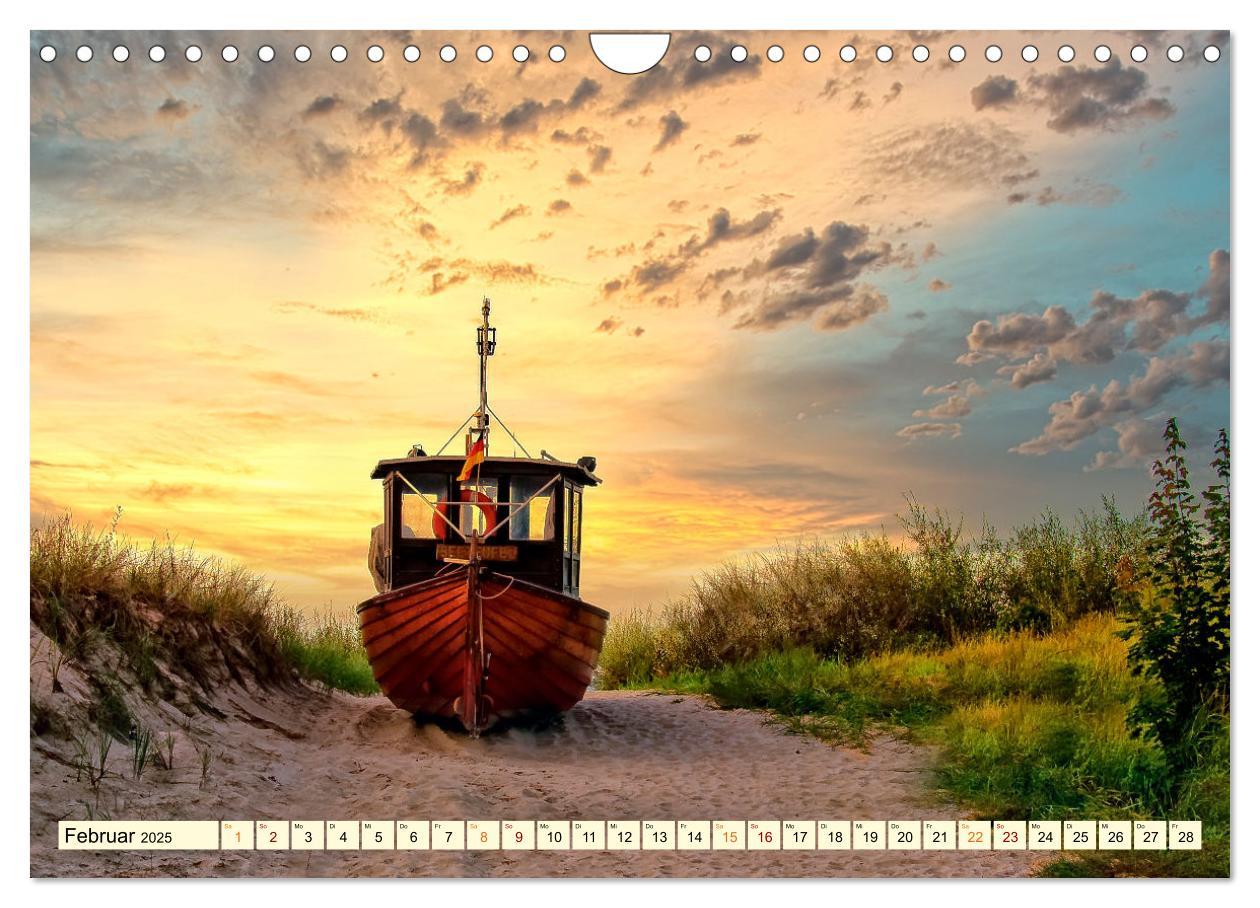 Bild: 9783435082841 | Romantische Ostsee - mein Urlaub (Wandkalender 2025 DIN A4 quer),...