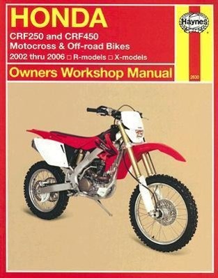 Cover: 9781563926303 | Honda CRF250 &amp; CRF450 (02 - 06) | Haynes Publishing | Taschenbuch