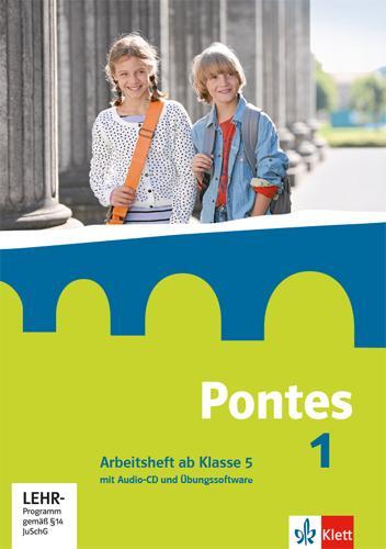 Cover: 9783126224437 | Pontes 1. Arbeitsheft ab Klasse 5 mit Audios und Übungssoftware 1....