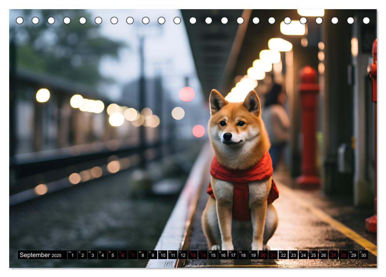 Bild: 9783383858765 | Shiba Inu - Stolz und Anmut (Tischkalender 2025 DIN A5 quer),...