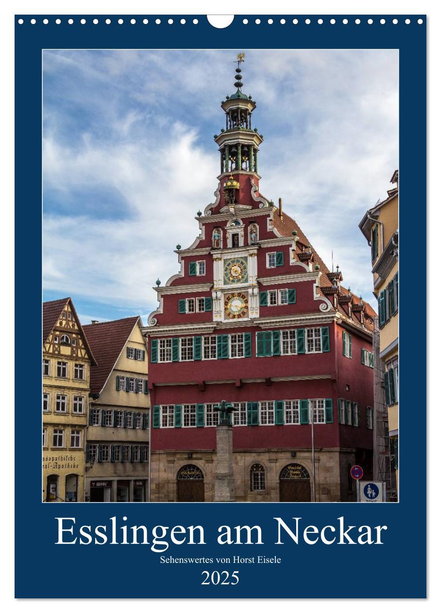 Cover: 9783457068731 | Esslingen am Neckar - Sehenswertes (Wandkalender 2025 DIN A3 hoch),...