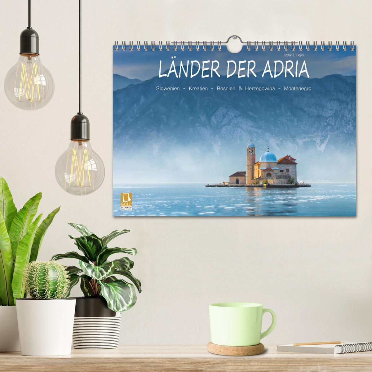 Bild: 9783435396962 | Länder der Adria (Wandkalender 2025 DIN A4 quer), CALVENDO...