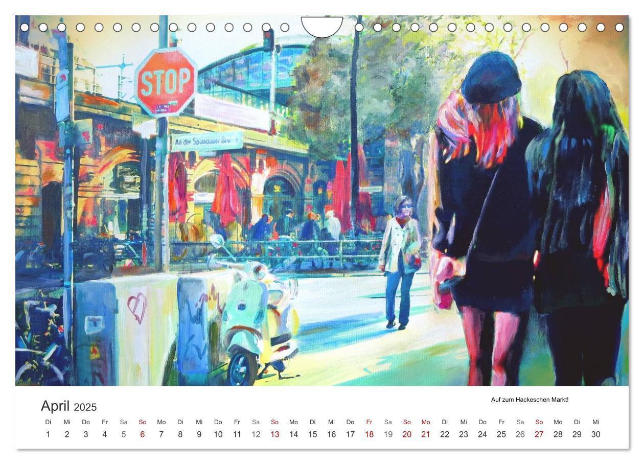 Bild: 9783435513703 | Berlin erlebt und gemalt - Renée König (Wandkalender 2025 DIN A4...