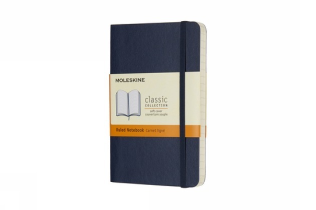 Cover: 8055002854719 | Moleskine Notizbuch Pocket/A6, Liniert, Soft Cover, Saphir | Buch