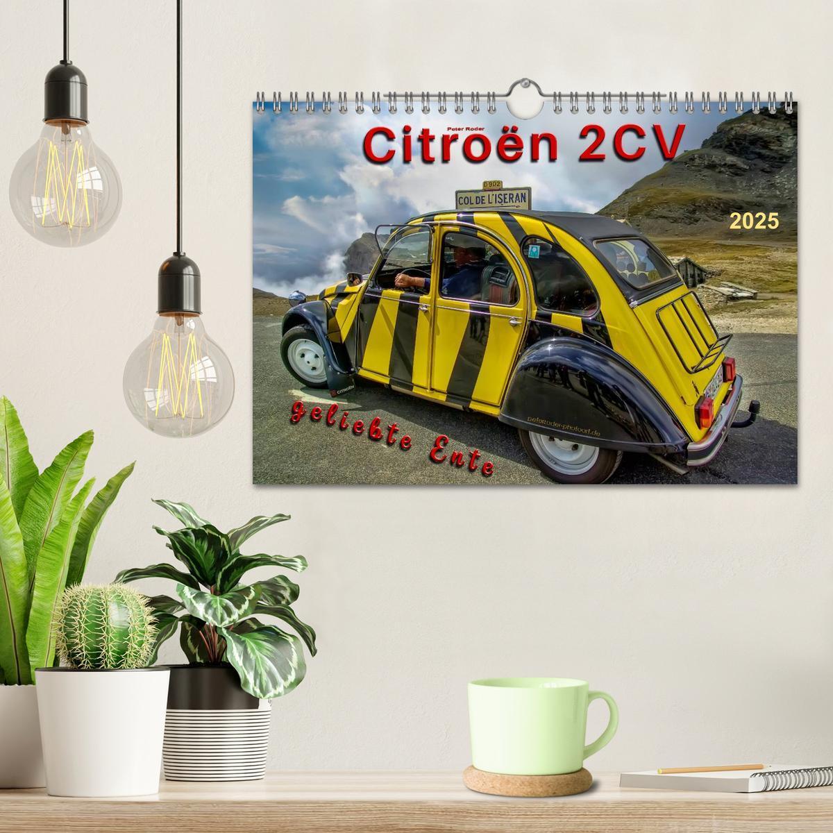 Bild: 9783435471317 | Citroën 2CV - geliebte Ente (Wandkalender 2025 DIN A4 quer),...