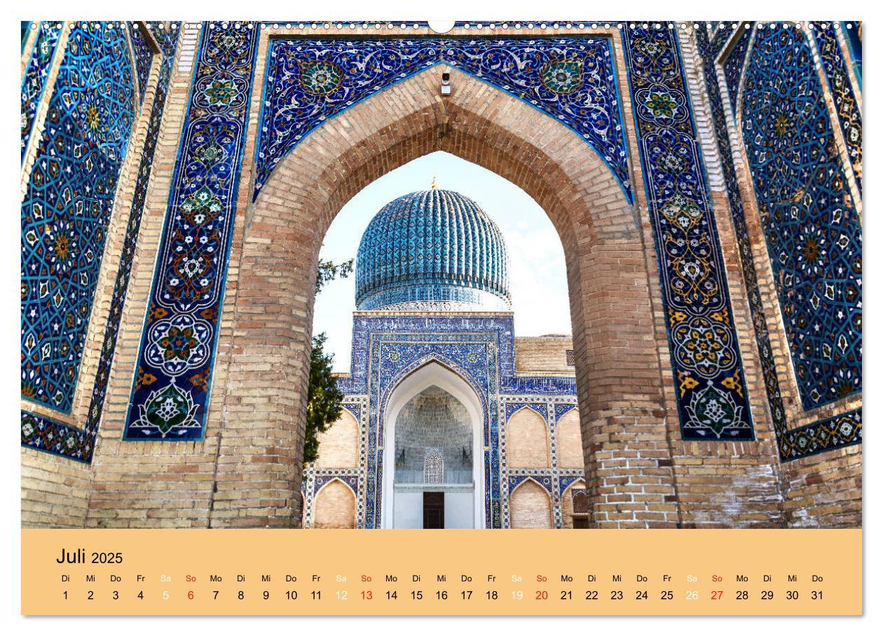 Bild: 9783435174577 | Uzbekistan - märchenhafte Seidenstraße (Wandkalender 2025 DIN A2...