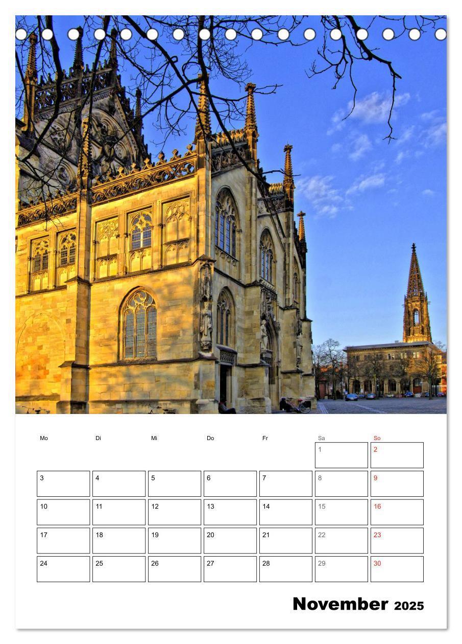 Bild: 9783457027417 | Münster entdecken (Tischkalender 2025 DIN A5 hoch), CALVENDO...