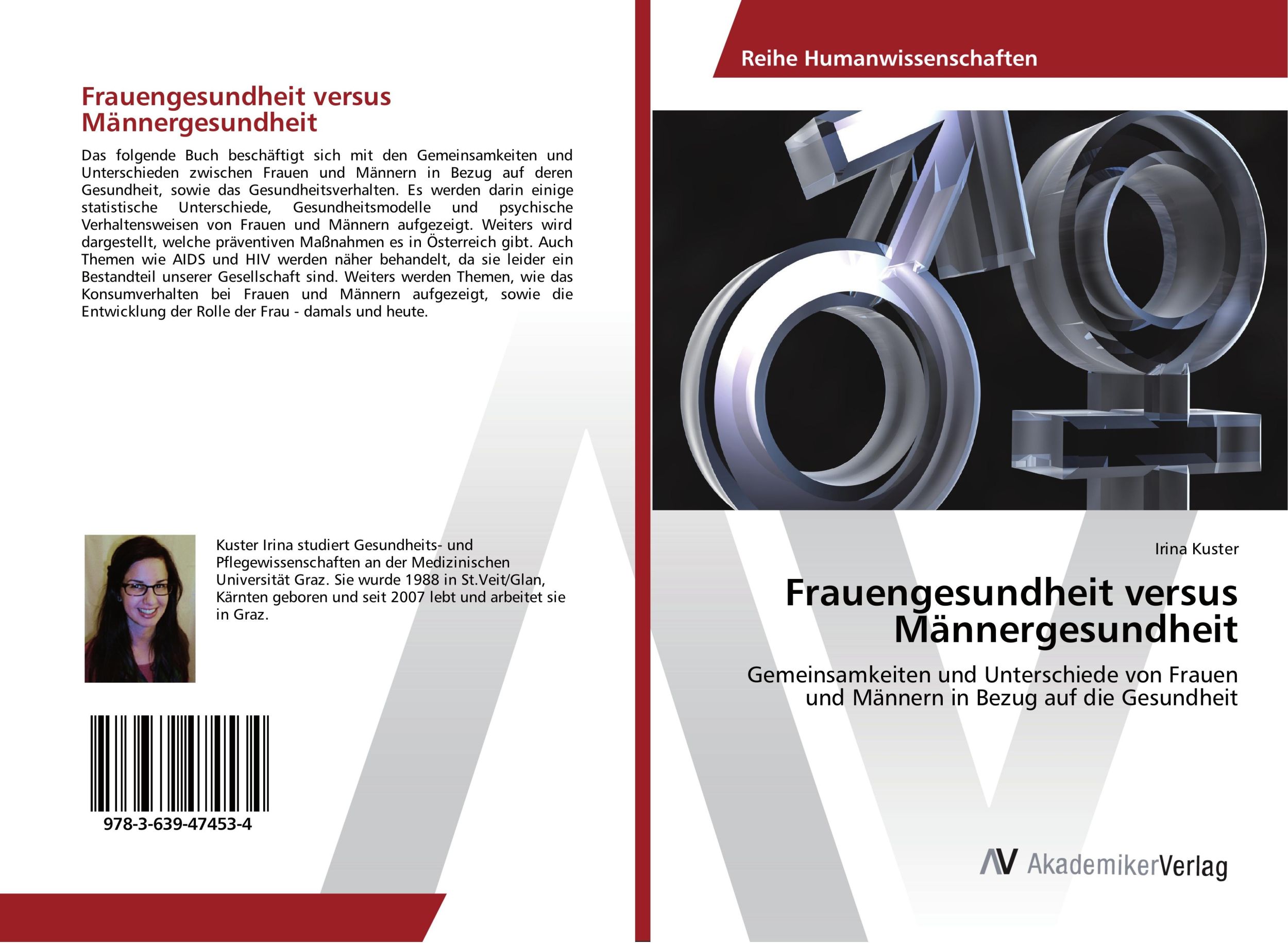 Cover: 9783639474534 | Frauengesundheit versus Männergesundheit | Irina Kuster | Taschenbuch