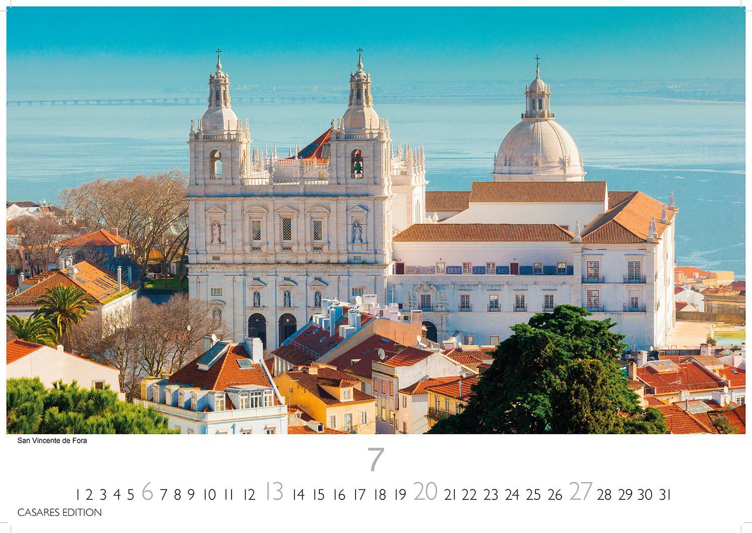 Bild: 9781835240717 | Lissabon 2025 S 24x35 cm | Kalender | 14 S. | Deutsch | 2025