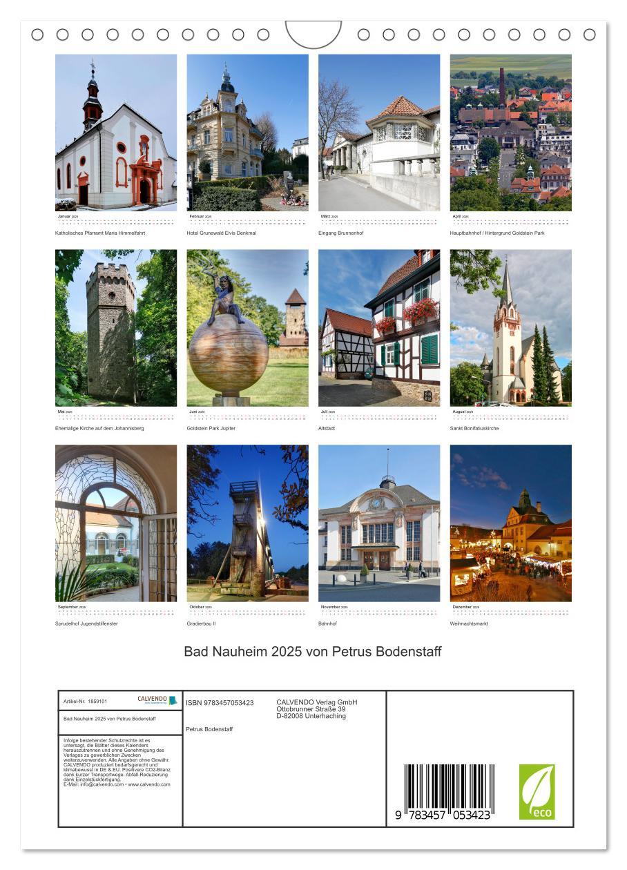 Bild: 9783457053423 | Bad Nauheim 2025 von Petrus Bodenstaff (Wandkalender 2025 DIN A4...