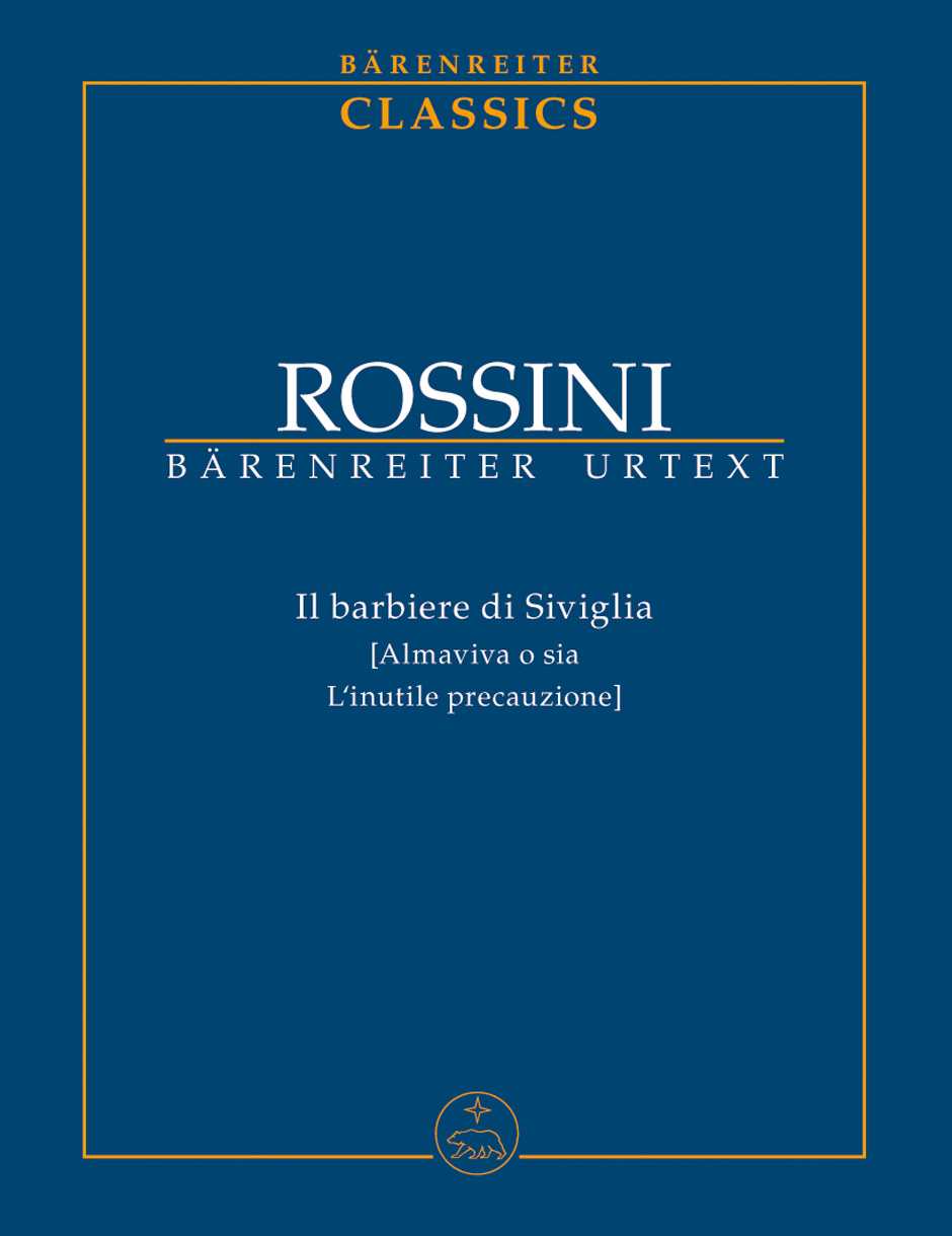 Cover: 9790006205240 | Barbier Von Sevilla | Gioachino Rossini | Bärenreiter Urtext | Buch