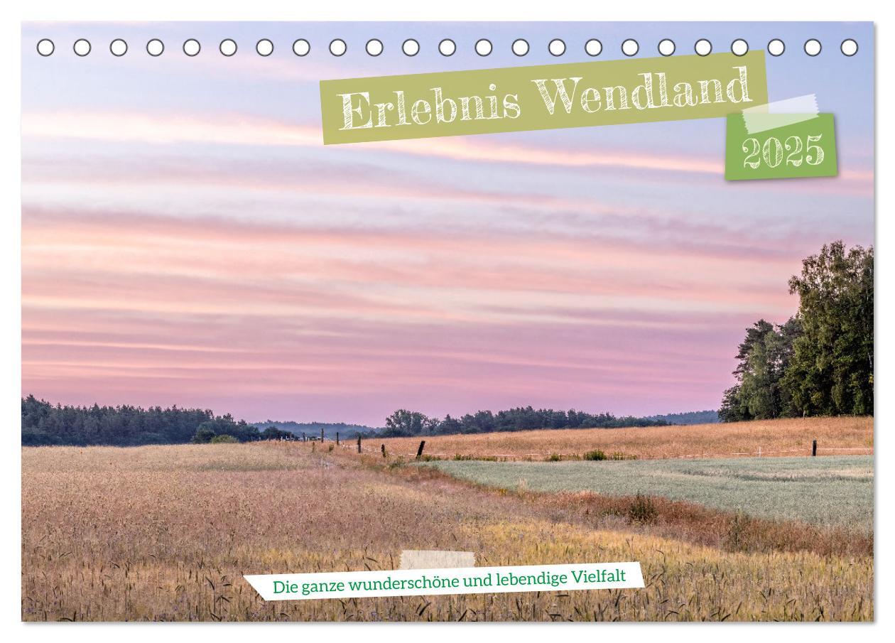 Cover: 9783383949326 | Erlebnis Wendland (Tischkalender 2025 DIN A5 quer), CALVENDO...