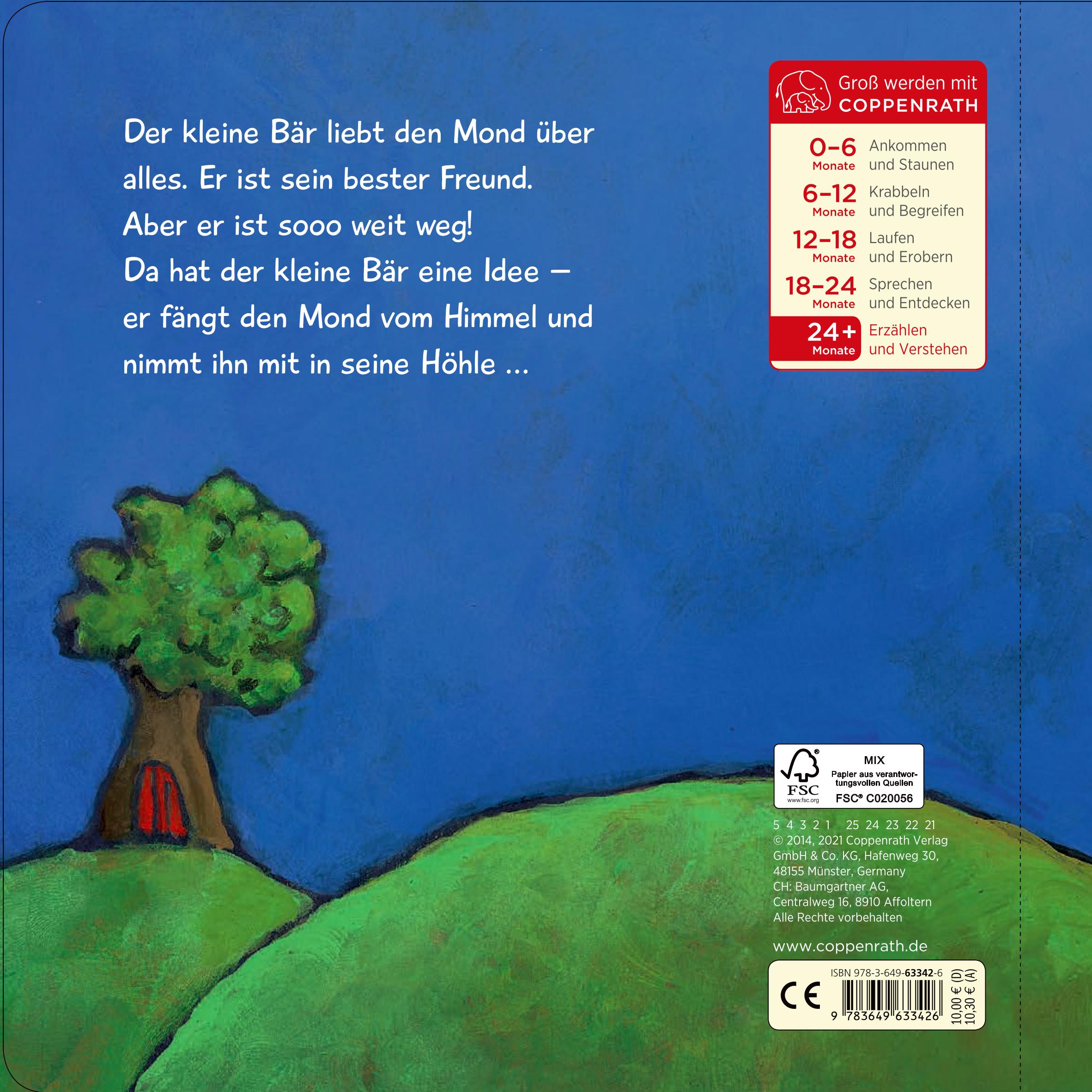 Rückseite: 9783649633426 | Der kleine Mondbär | Rolf Fänger | Buch | 14 S. | Deutsch | 2021