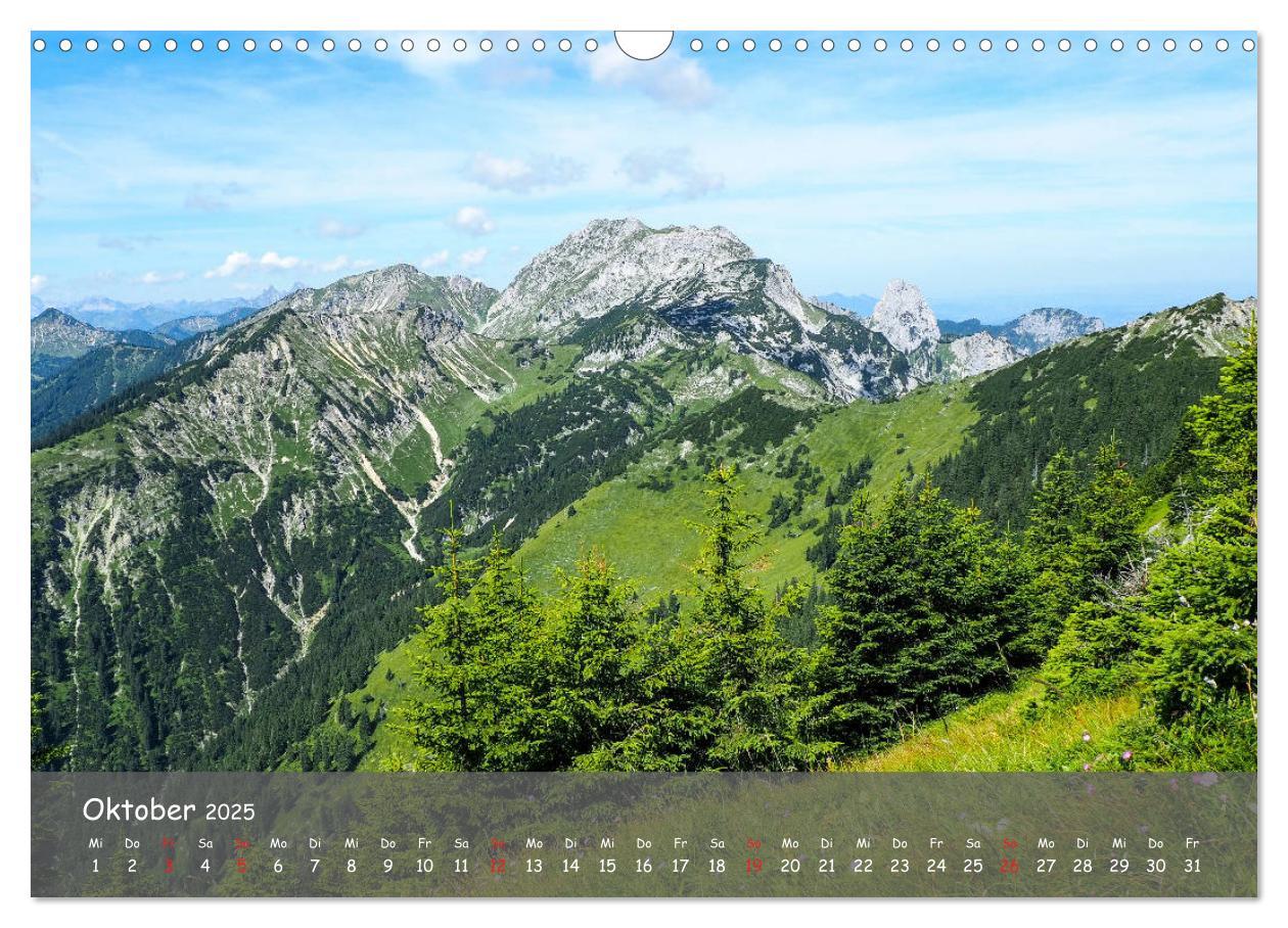 Bild: 9783435235674 | Ammergauer Alpen (Wandkalender 2025 DIN A3 quer), CALVENDO...