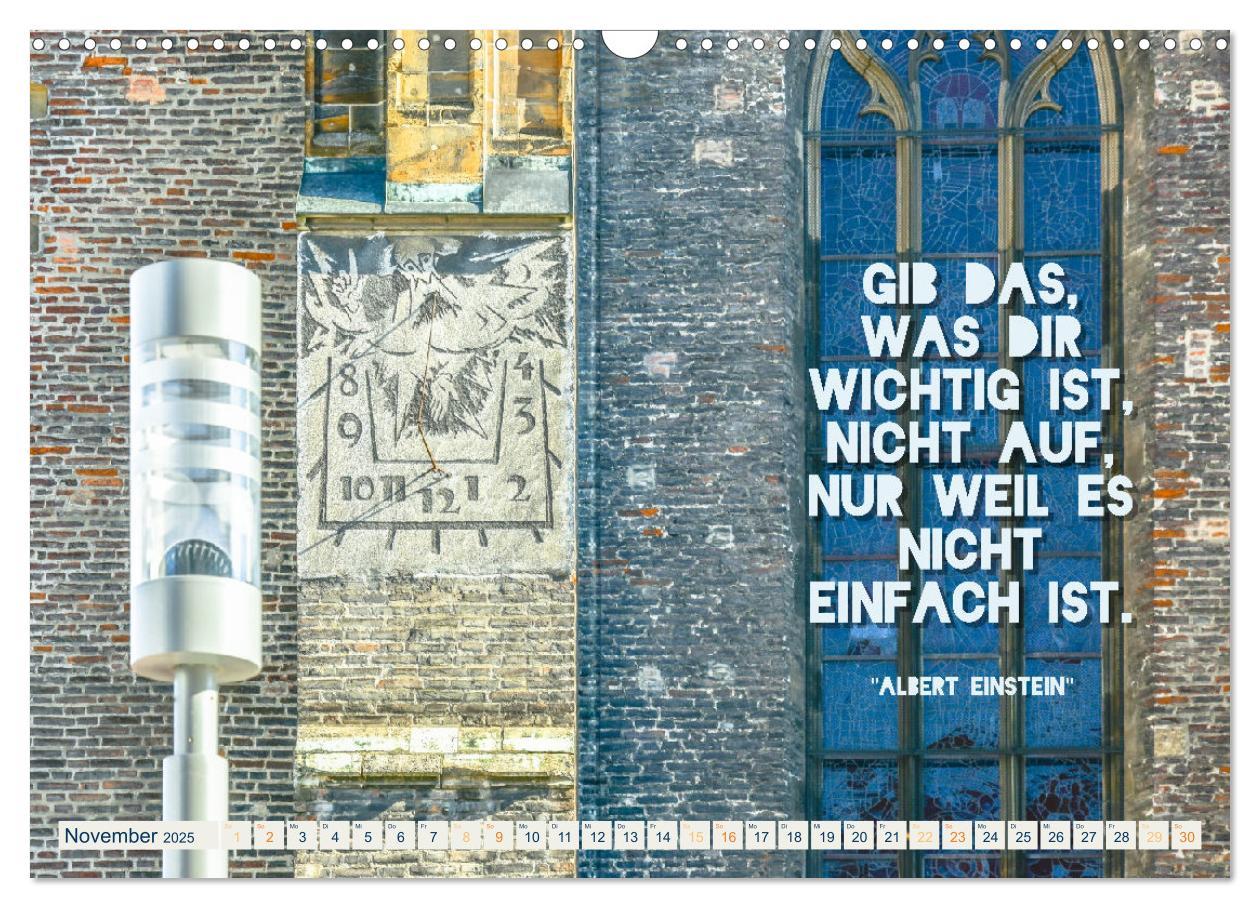 Bild: 9783383941009 | Ulmer Ansichten mit Zitaten von Albert Einstein (Wandkalender 2025...