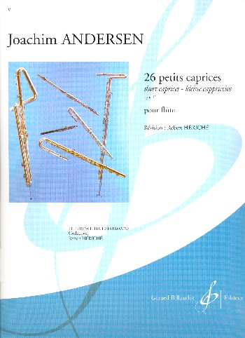 Cover: 9790043014980 | 26 Petits Caprices Opus 37 | Joachim Andersen | Buch