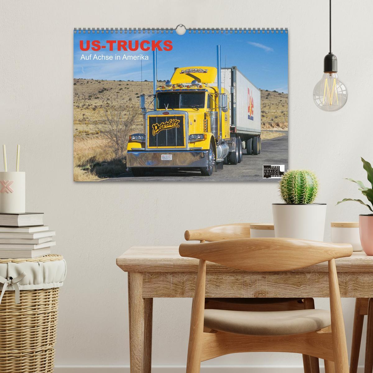 Bild: 9783435206629 | US-Trucks - Auf Achse in Amerika (Wandkalender 2025 DIN A3 quer),...