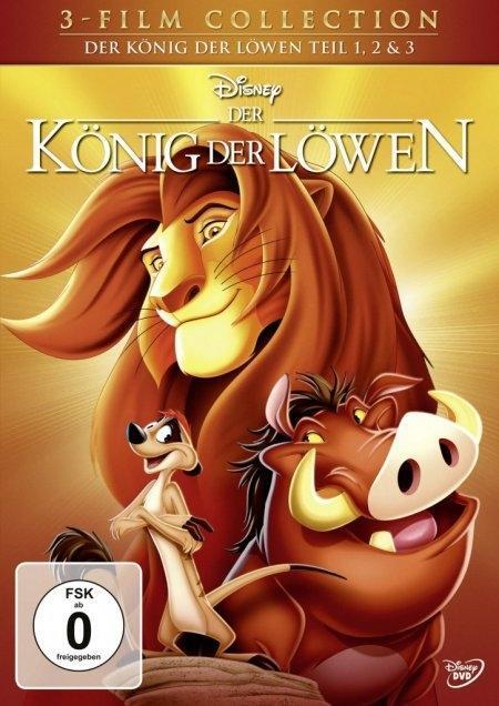 Cover: 8717418532796 | Der König der Löwen | 3-Film Collection | Irene Mecchi (u. a.) | DVD