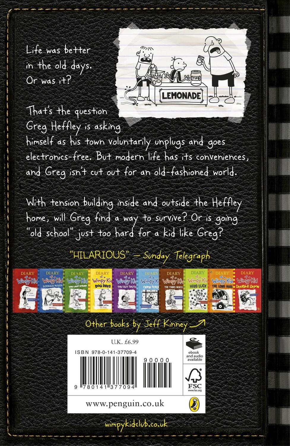 Rückseite: 9780141377094 | Diary of a Wimpy Kid 10. Old School | Jeff Kinney | Taschenbuch | 2017