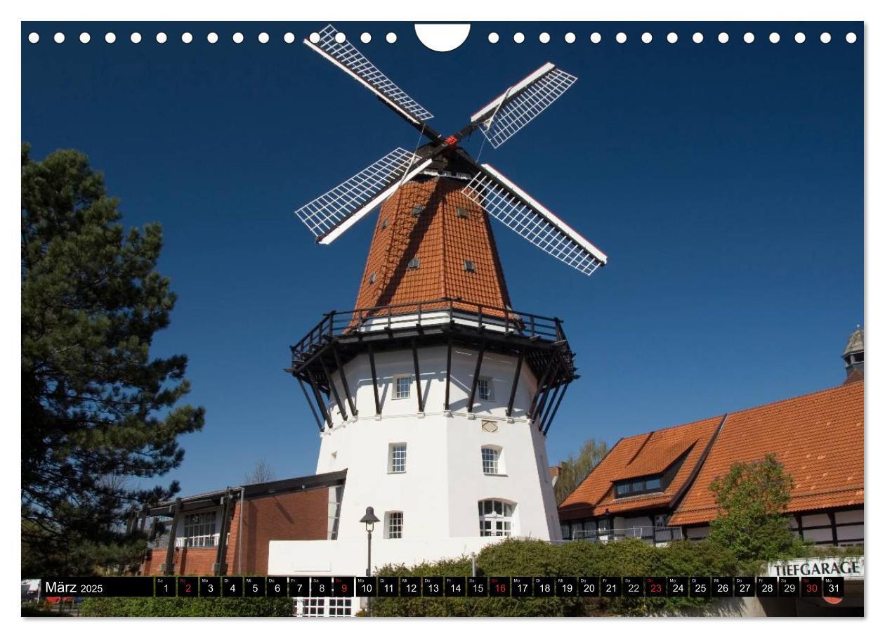 Bild: 9783435738137 | Windmühlen in Europa (Wandkalender 2025 DIN A4 quer), CALVENDO...