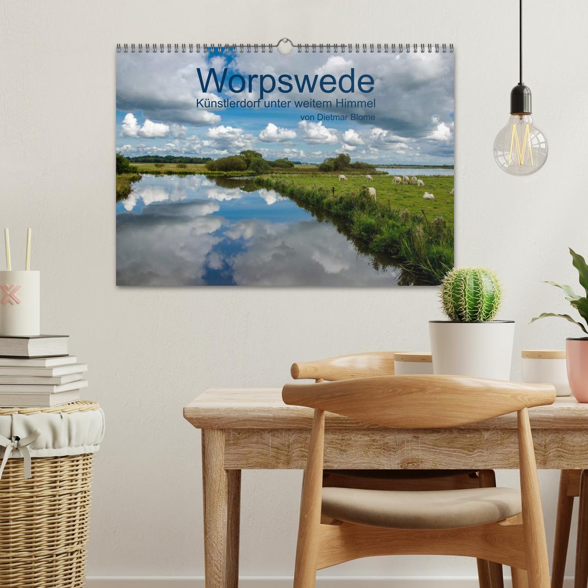 Bild: 9783435604357 | Worpswede - Künstlerdorf unter weitem Himmel (Wandkalender 2025 DIN...