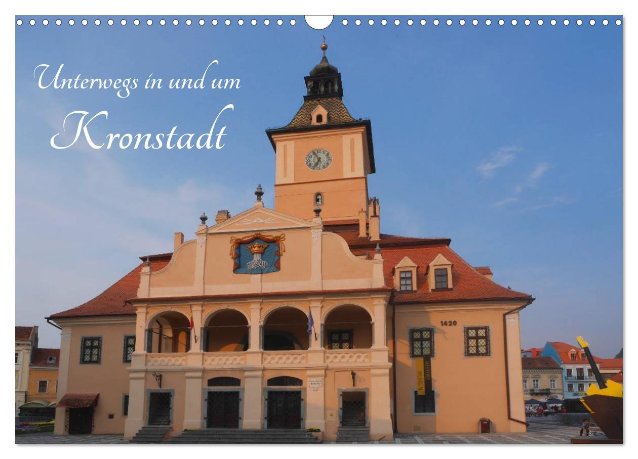 Cover: 9783435583621 | Unterwegs in und um Kronstadt (Wandkalender 2025 DIN A3 quer),...