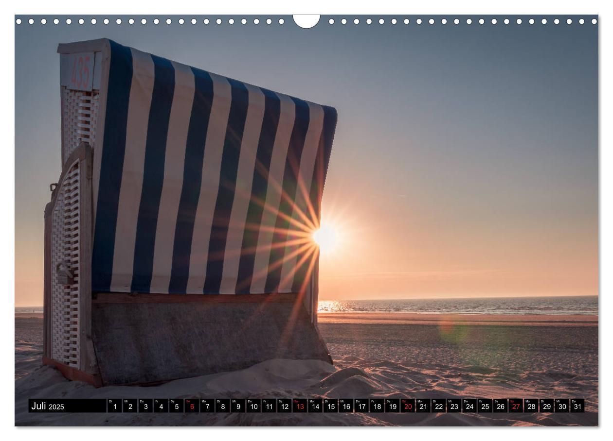 Bild: 9783435157488 | Mein Jahr auf Norderney (Wandkalender 2025 DIN A3 quer), CALVENDO...