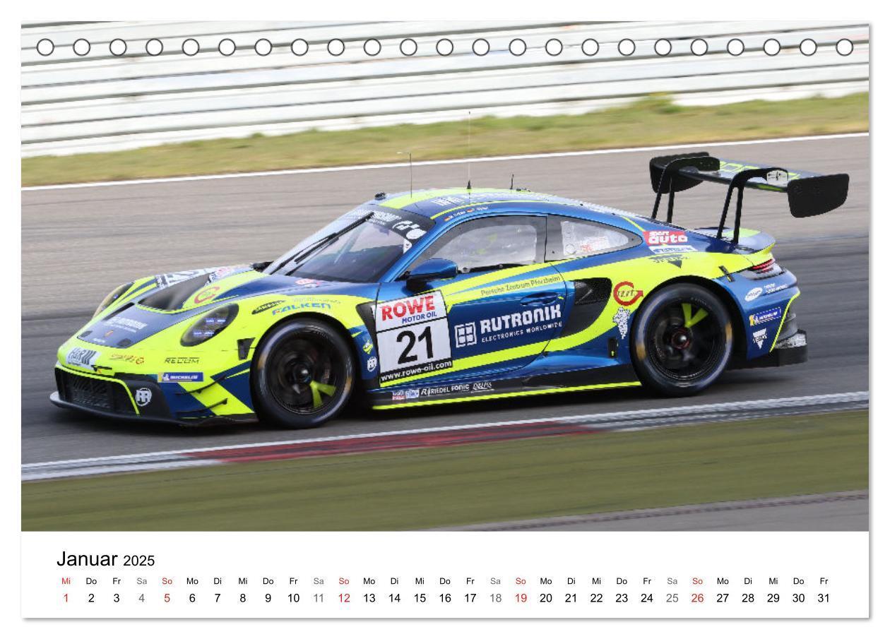 Bild: 9783435839056 | Motorsport aus Zuffenhausen (Tischkalender 2025 DIN A5 quer),...