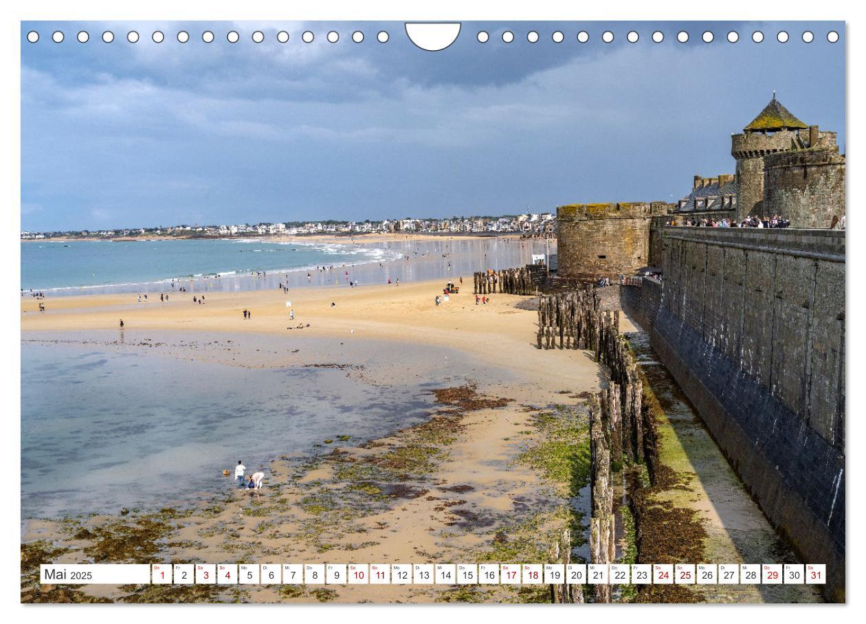 Bild: 9783435025466 | Bretagne - Saint Malo (Wandkalender 2025 DIN A4 quer), CALVENDO...