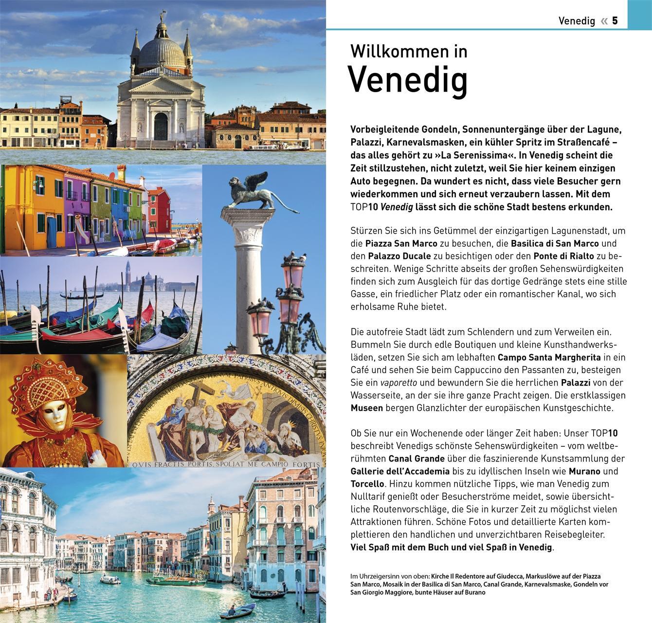 Bild: 9783734207020 | TOP10 Reiseführer Venedig | Gillian Price | Taschenbuch | 160 S.