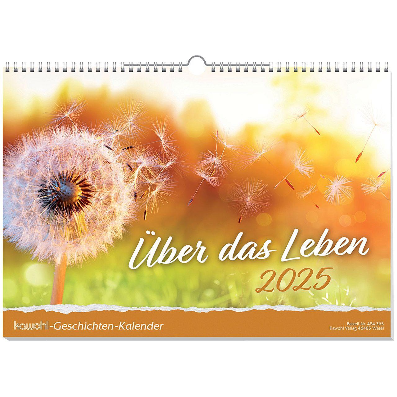 Cover: 9783754836552 | Über das Leben 2025 | Kalender | 14 S. | Deutsch | 2025