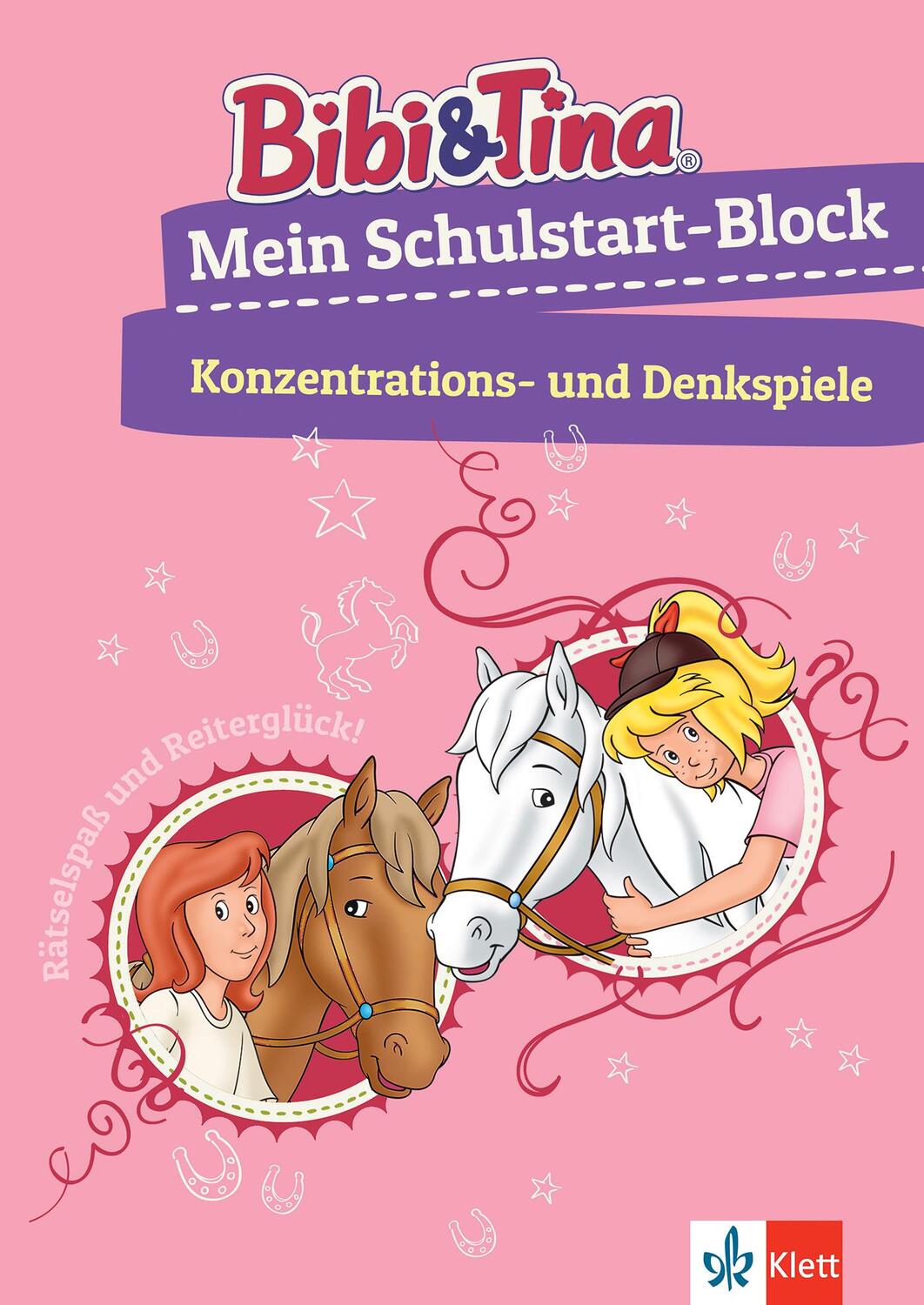 Cover: 9783129496121 | Bibi &amp; Tina: Mein Schulstart-Block Konzentrations- und Denkspiele....