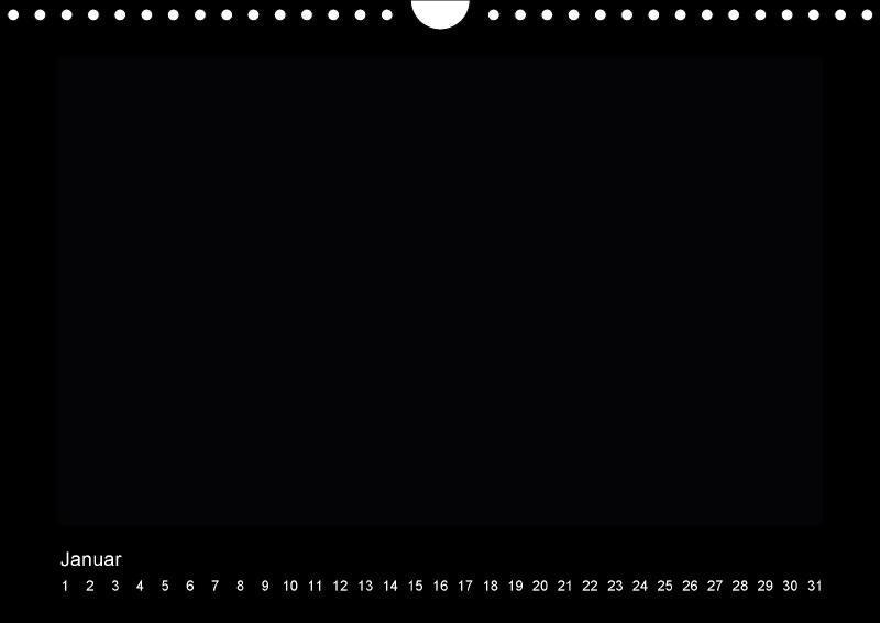 Bild: 9783664580811 | Geburtstags - Bastelkalender - Schwarz (Wandkalender immerwährend...