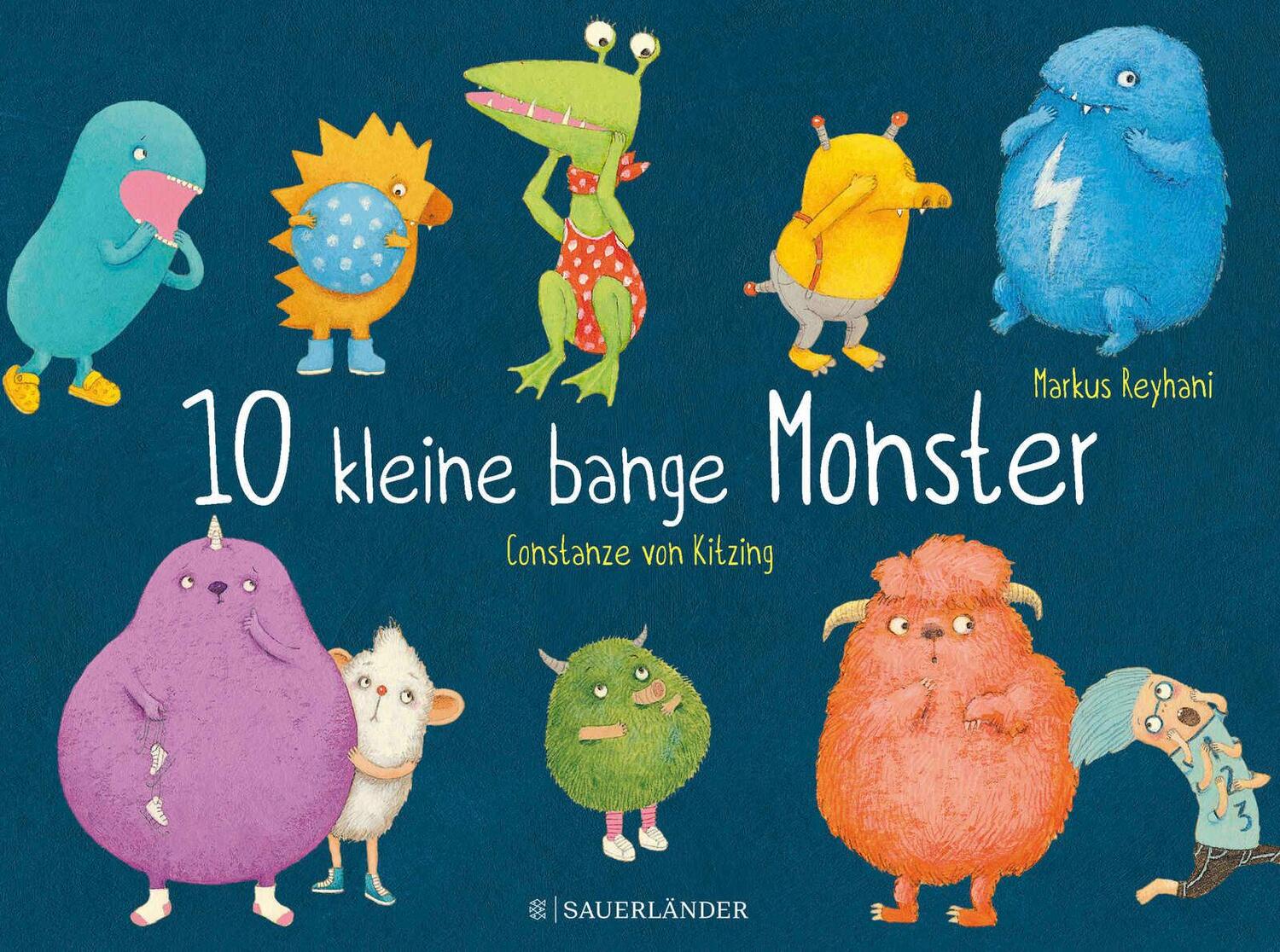 Cover: 9783737355490 | 10 kleine bange Monster | ab 24 Monaten | Markus Reyhani | Buch | 2018