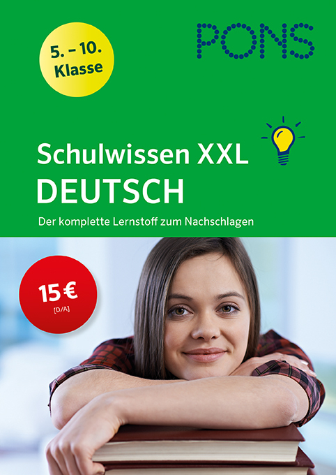 Cover: 9783125625839 | PONS Schulwissen XXL Deutsch 5.-10. Klasse | Taschenbuch | 448 S.