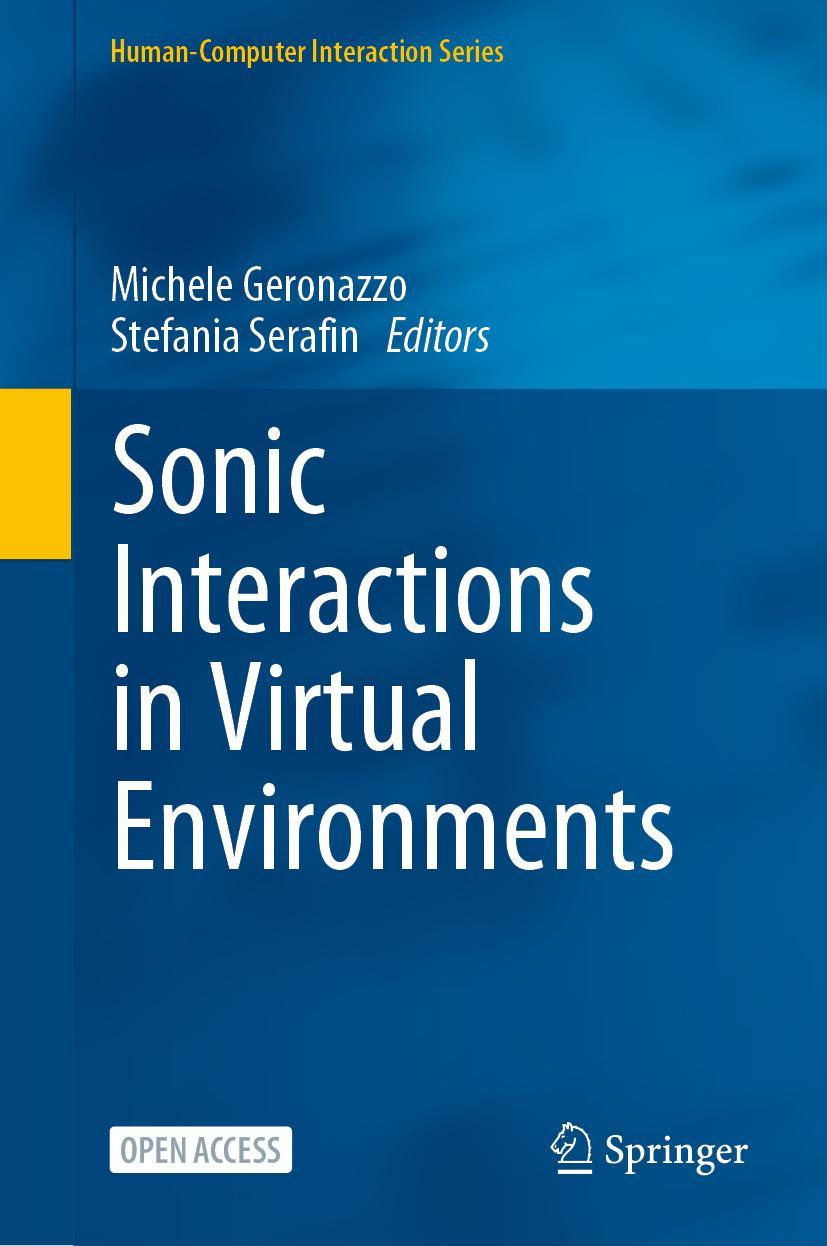 Cover: 9783031040207 | Sonic Interactions in Virtual Environments | Stefania Serafin (u. a.)